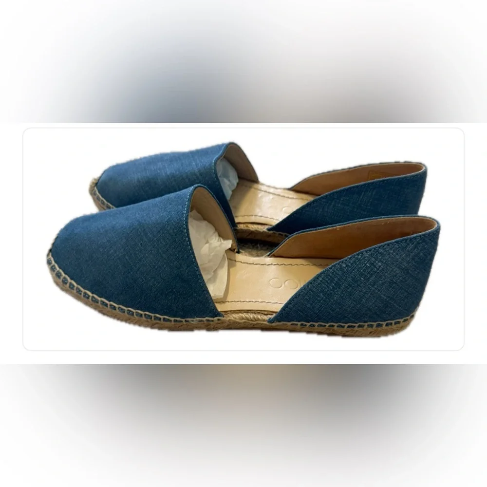 Jimmy Choo Denim Blue Espadrilles